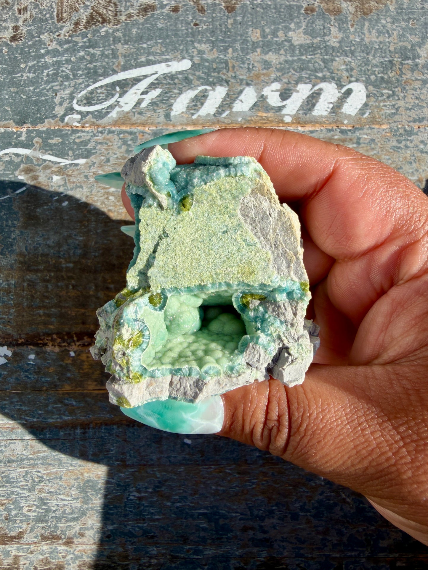 Hand-Mined Wavellite | Arkansas | Crystal Collector Find | Opt F