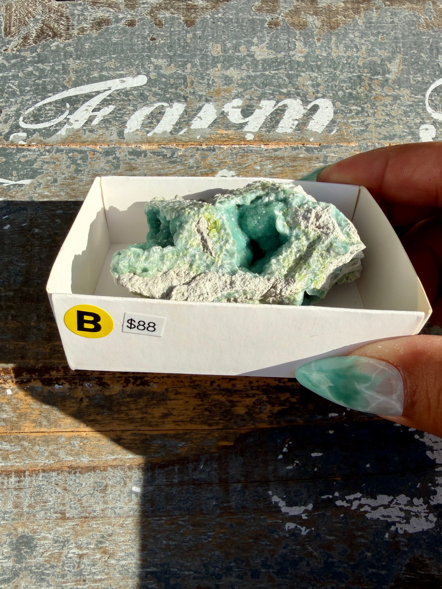 Hand-Mined Wavellite | Arkansas | Crystal Collector Find | Opt B