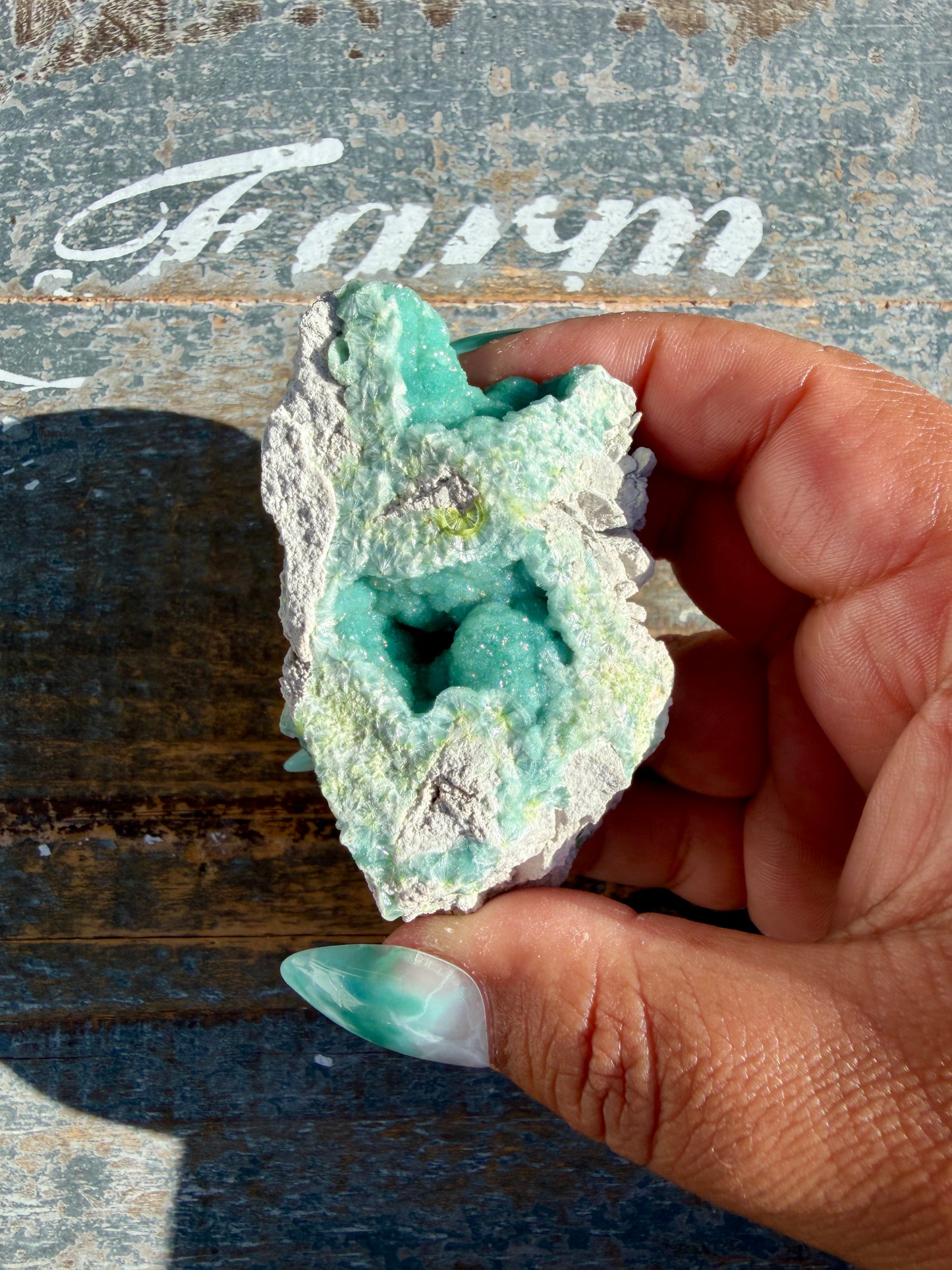 Hand-Mined Wavellite | Arkansas | Crystal Collector Find | Opt B