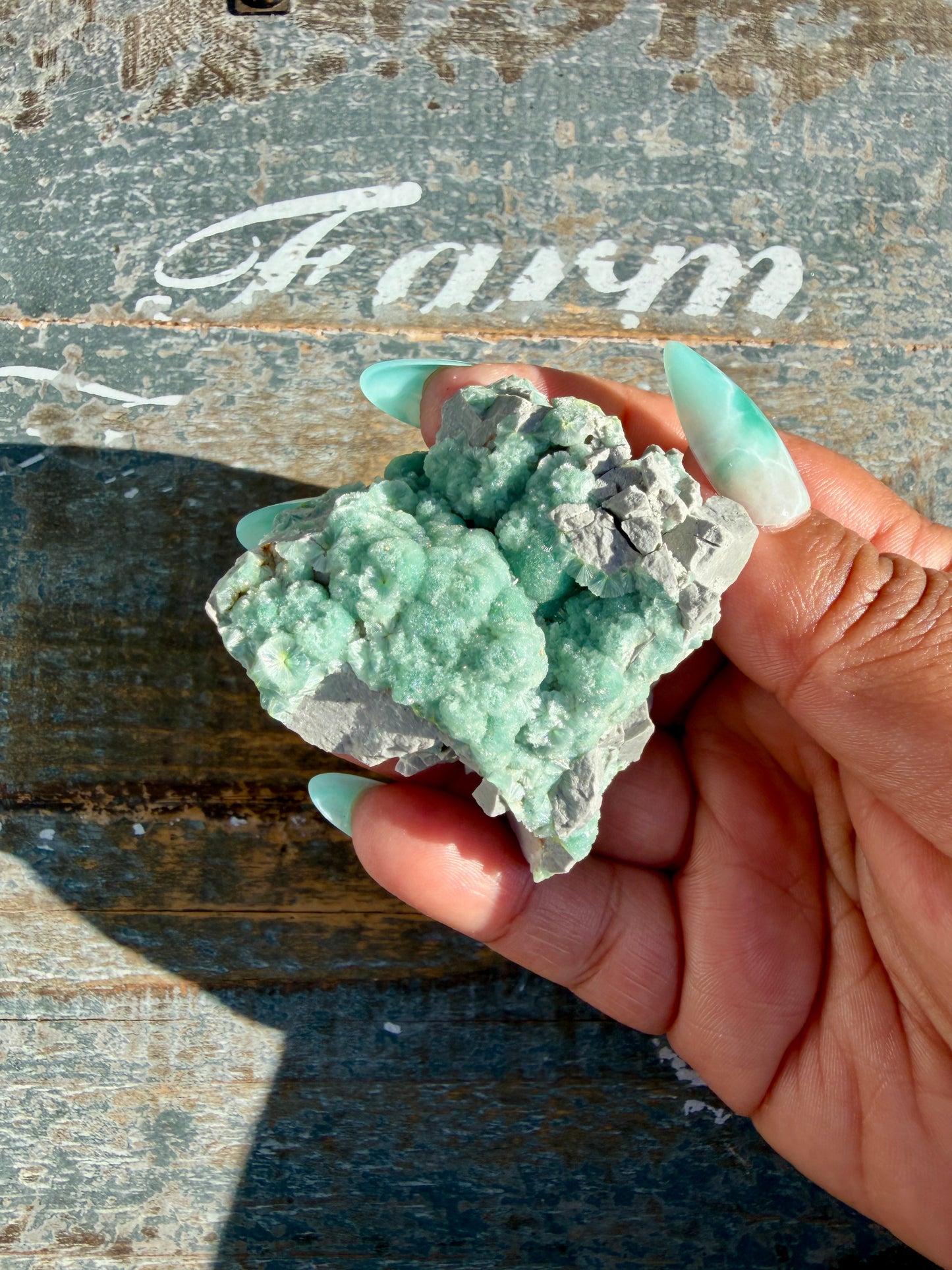 Hand-Mined Wavellite | Arkansas | Crystal Collector Find | Opt A