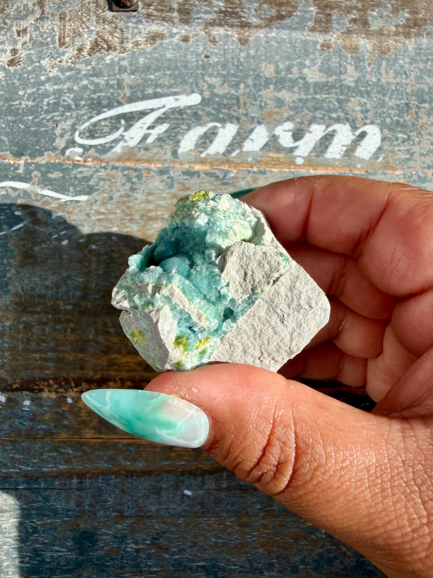 Hand-Mined Wavellite | Arkansas | Crystal Collector Find | Opt D