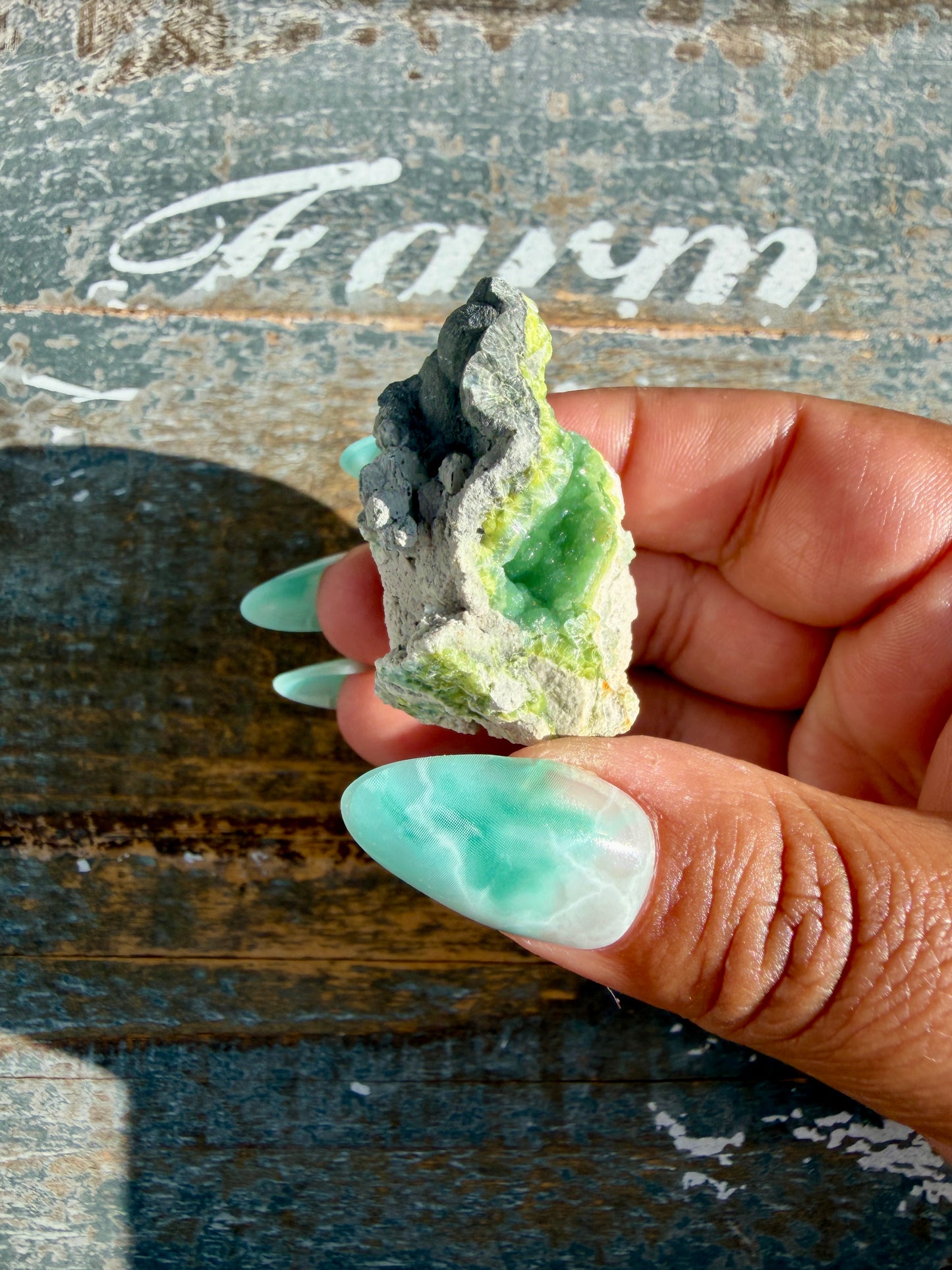 Hand-Mined Wavellite | Arkansas | Crystal Collector Find | Opt F