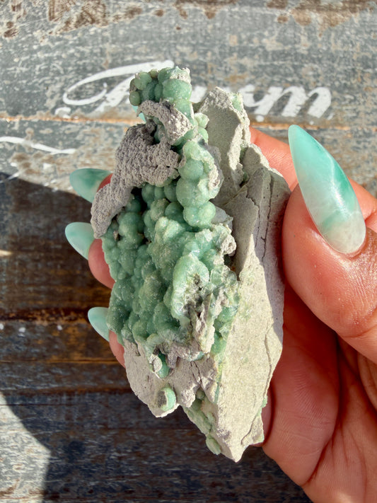 Hand-Mined Wavellite | Arkansas | Crystal Collector Find | Opt D