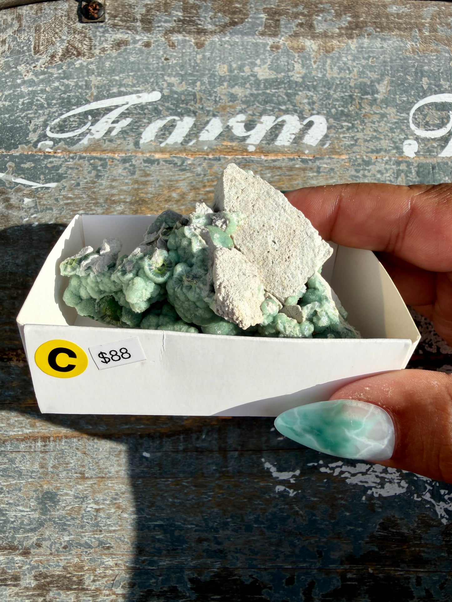 Hand-Mined Wavellite | Arkansas | Crystal Collector Find | Opt C