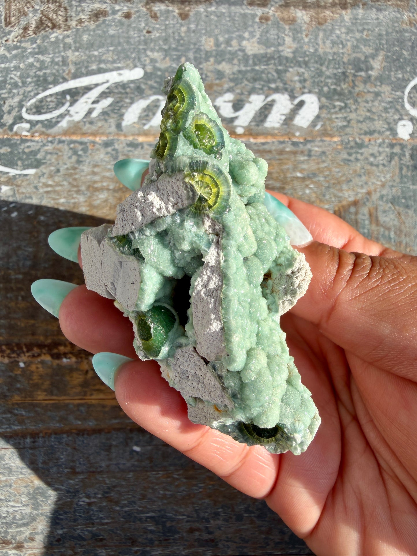Hand-Mined Wavellite | Arkansas | Crystal Collector Find | Opt C