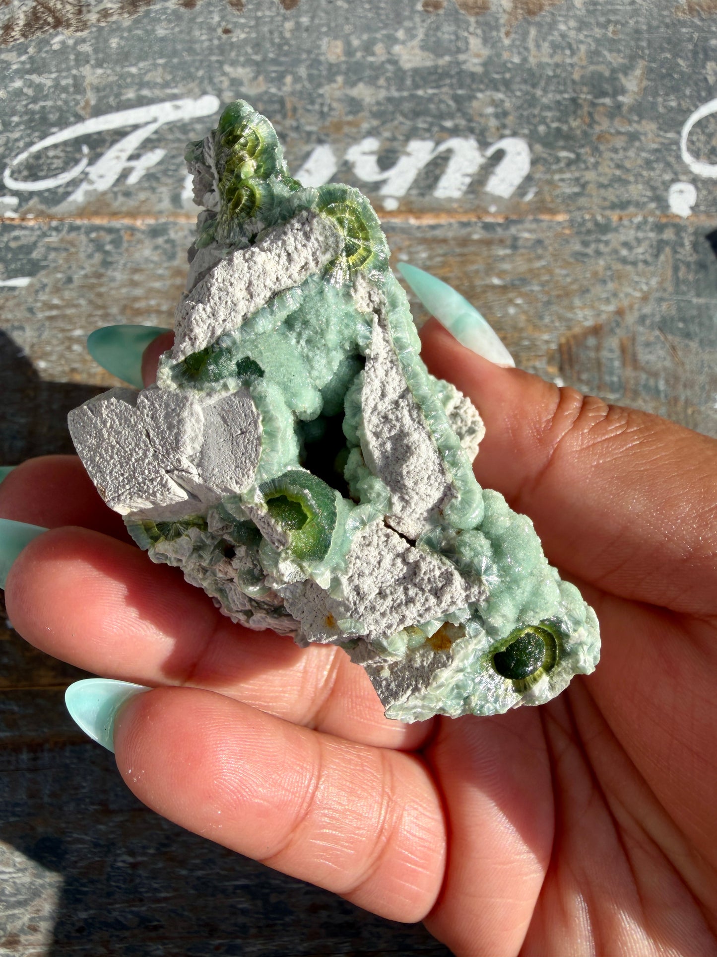 Hand-Mined Wavellite | Arkansas | Crystal Collector Find | Opt C