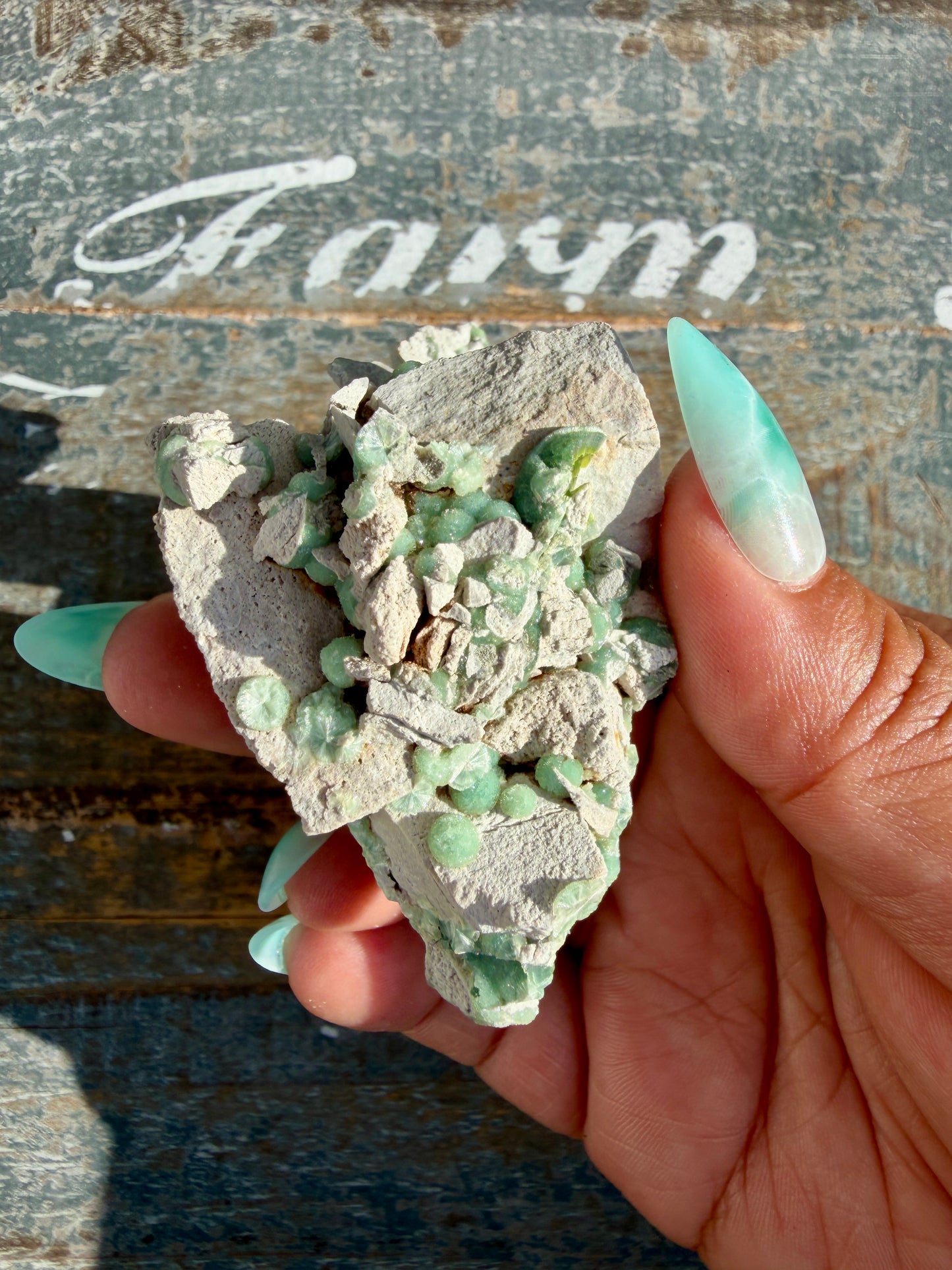 Hand-Mined Wavellite | Arkansas | Crystal Collector Find | Opt C