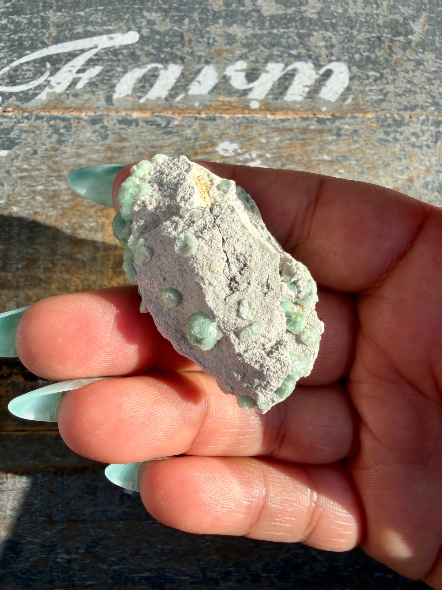 Hand-Mined Wavellite | Arkansas | Crystal Collector Find | Opt E