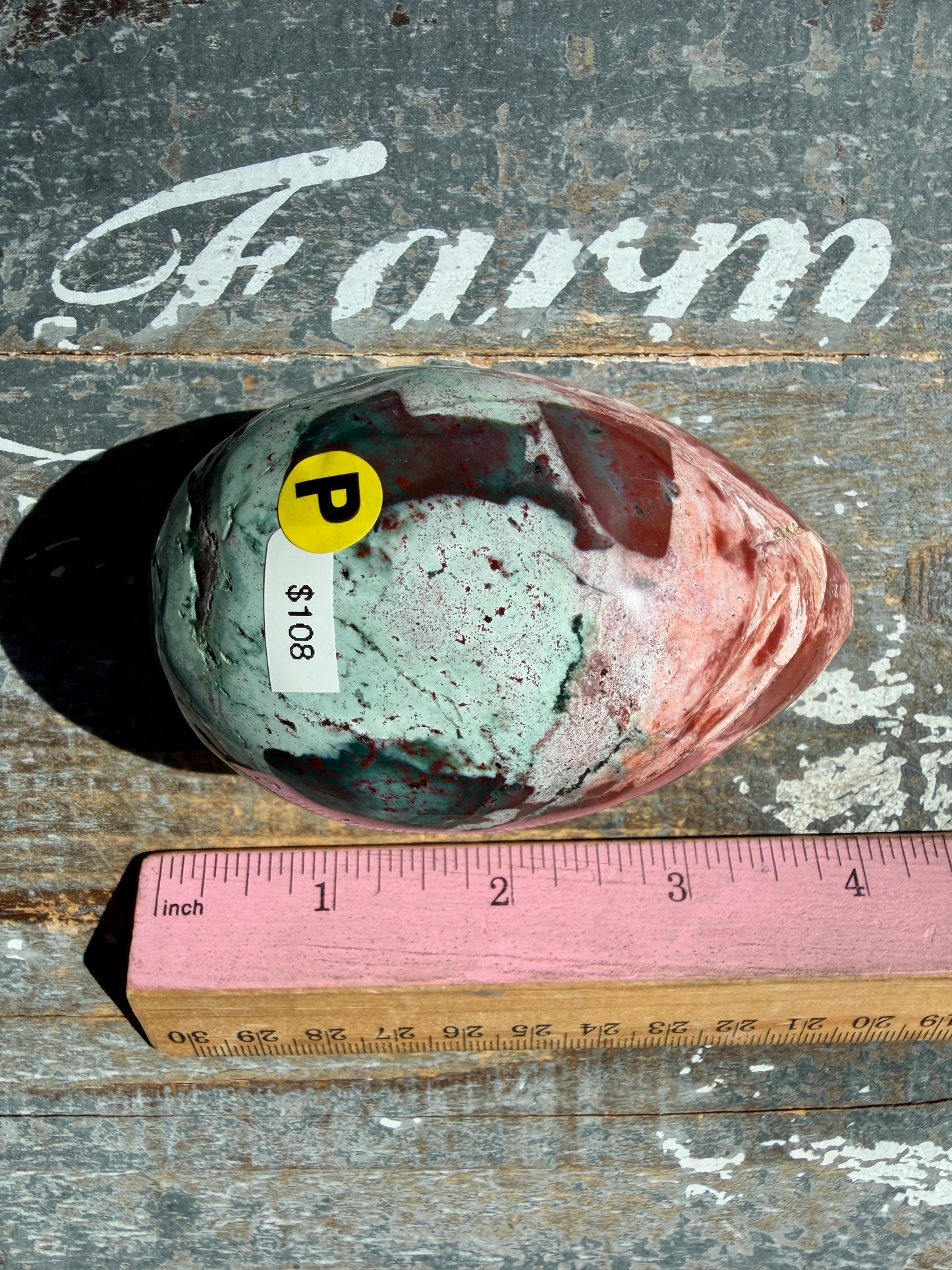 Gorgeous Unicorn Jasper Egg | India | Opt P
