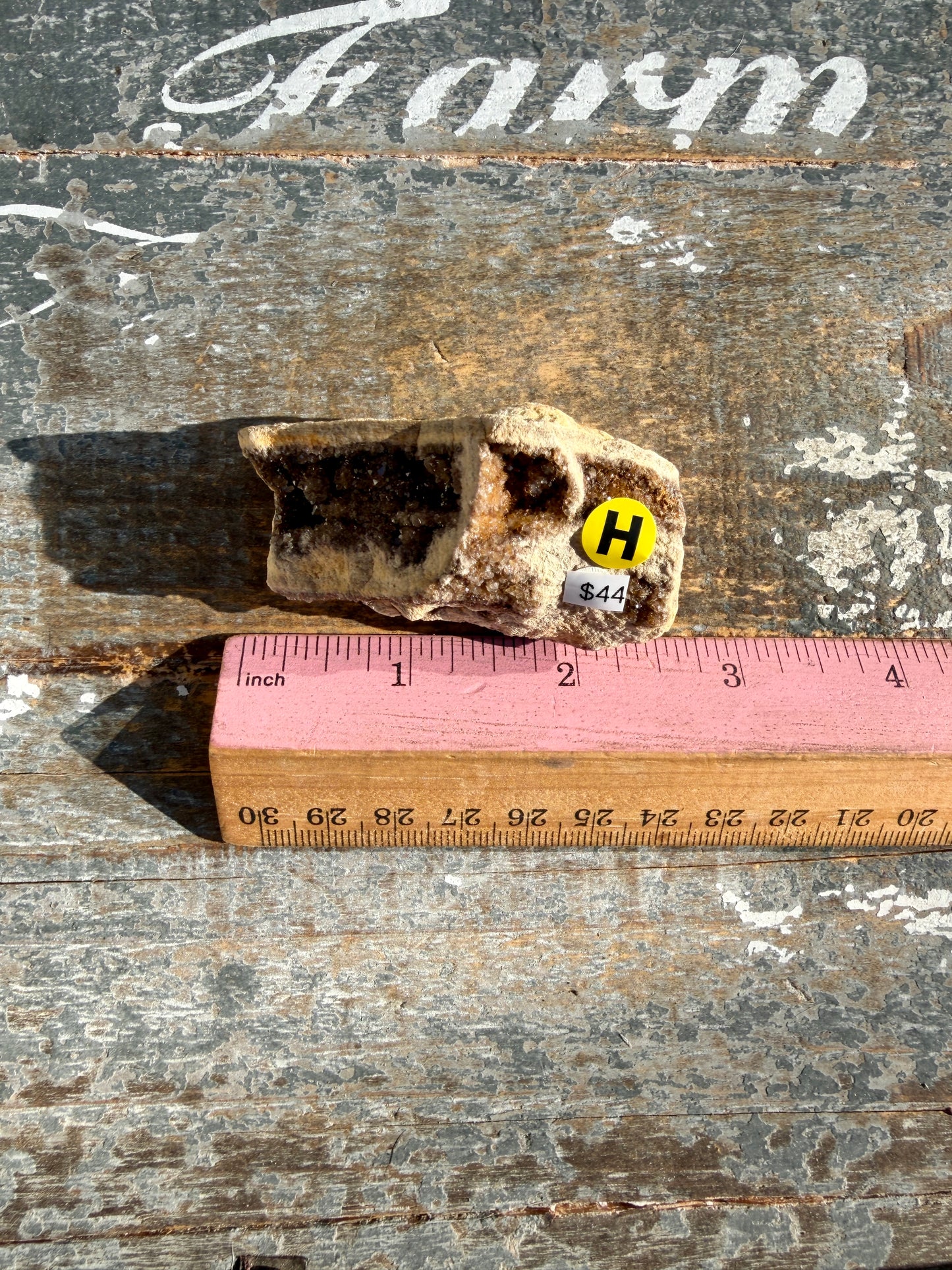 Hand-Mined Brillant Wood | Alabama | Crystal Collector Find | Opt H