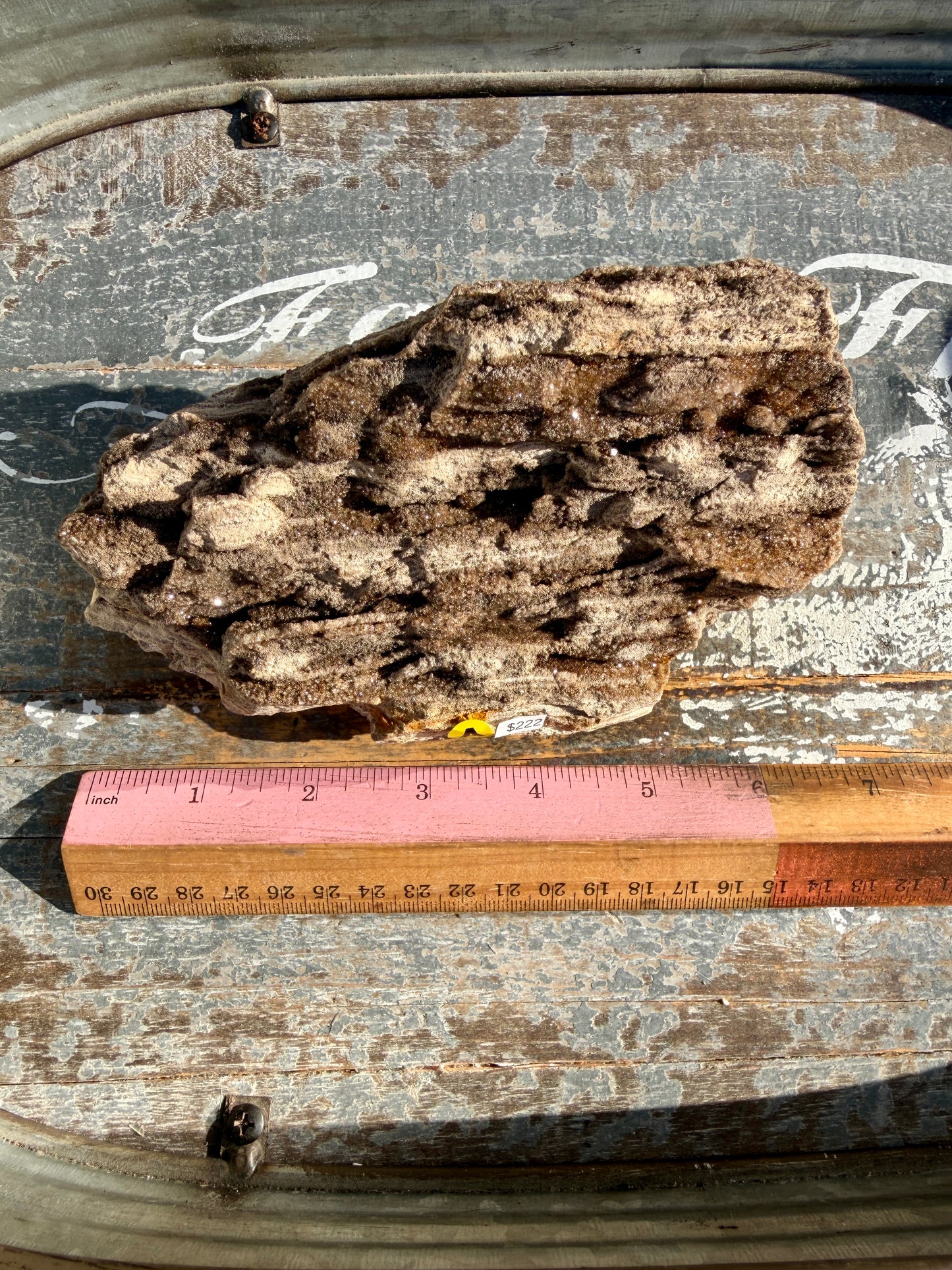 Hand-Mined Brillant Wood | Alabama | Crystal Collector Find | Opt A