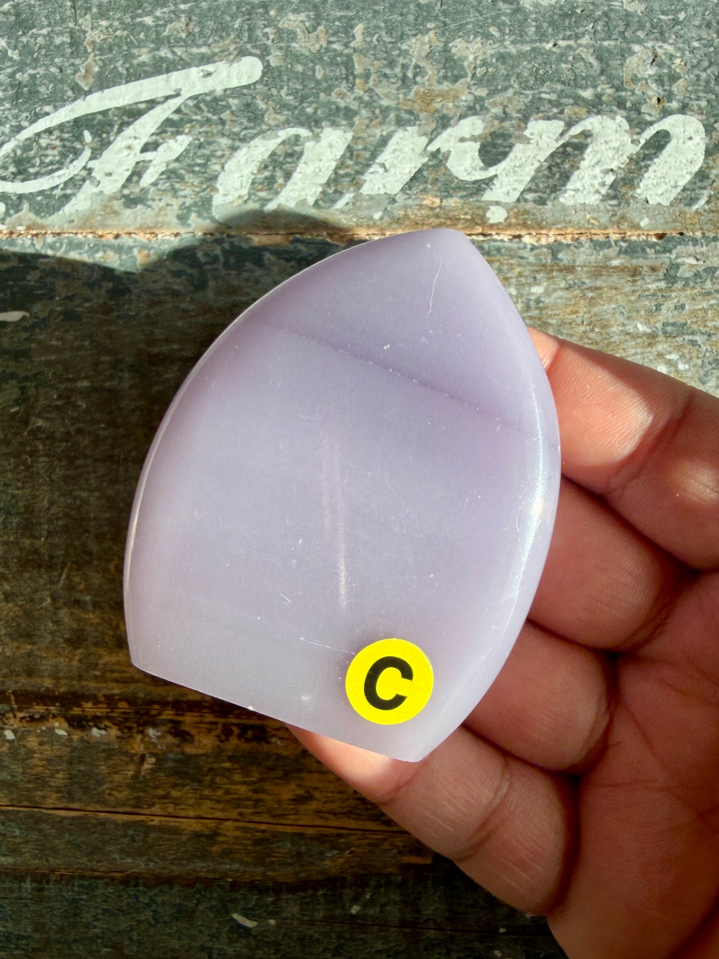 Gorgeous Lavender Fluorite Flame | Opt C