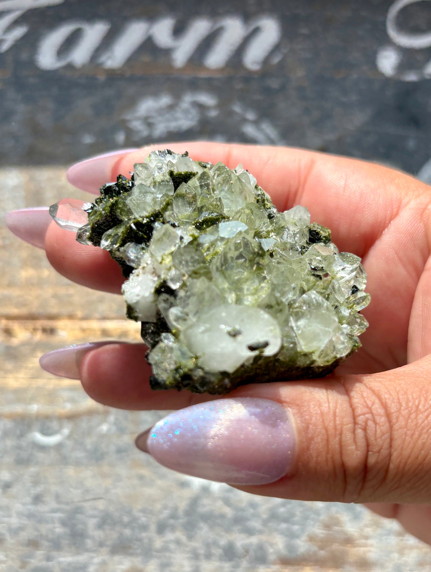 Gorgeous Green Epidote Specimen from Turkey