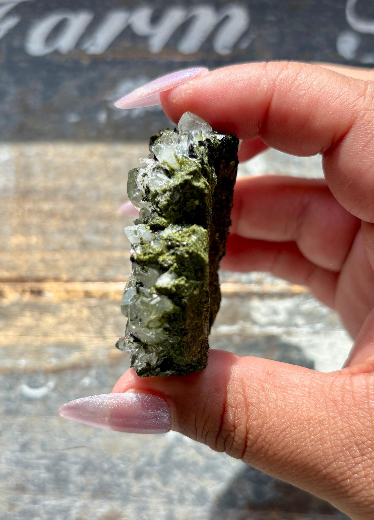 Gorgeous Green Epidote Specimen from Turkey