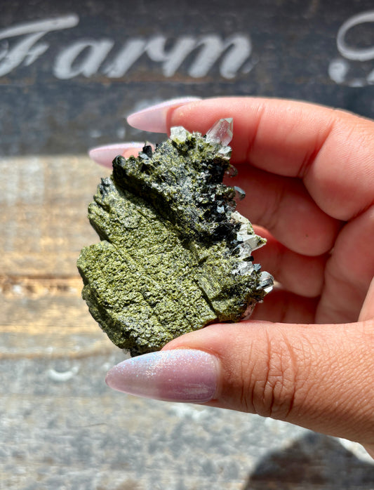 Gorgeous Green Epidote Specimen from Turkey