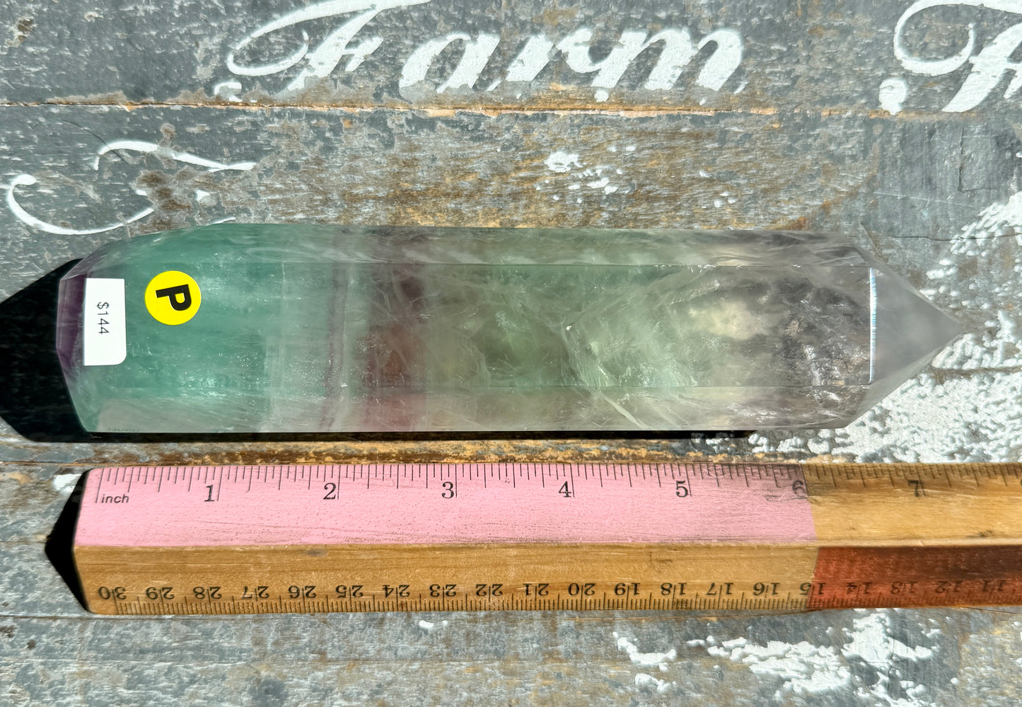 Rainbow Fluorite XL Tower | Opt P
