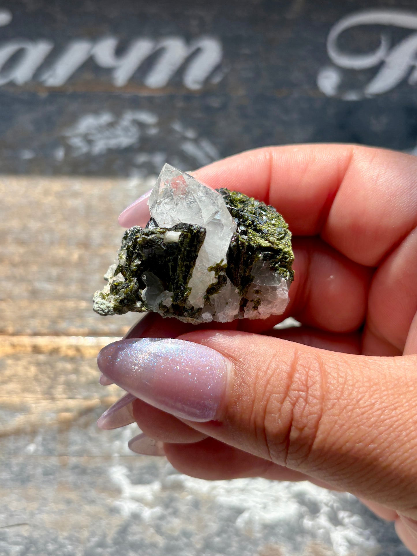 Gorgeous Green Epidote Specimen from Turkey