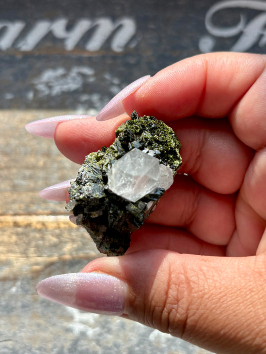 Gorgeous Green Epidote Specimen from Turkey