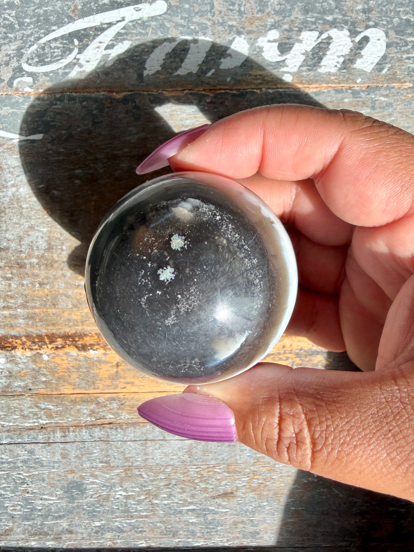 Gorgeous Blue Opal Sphere | India | Opt 58