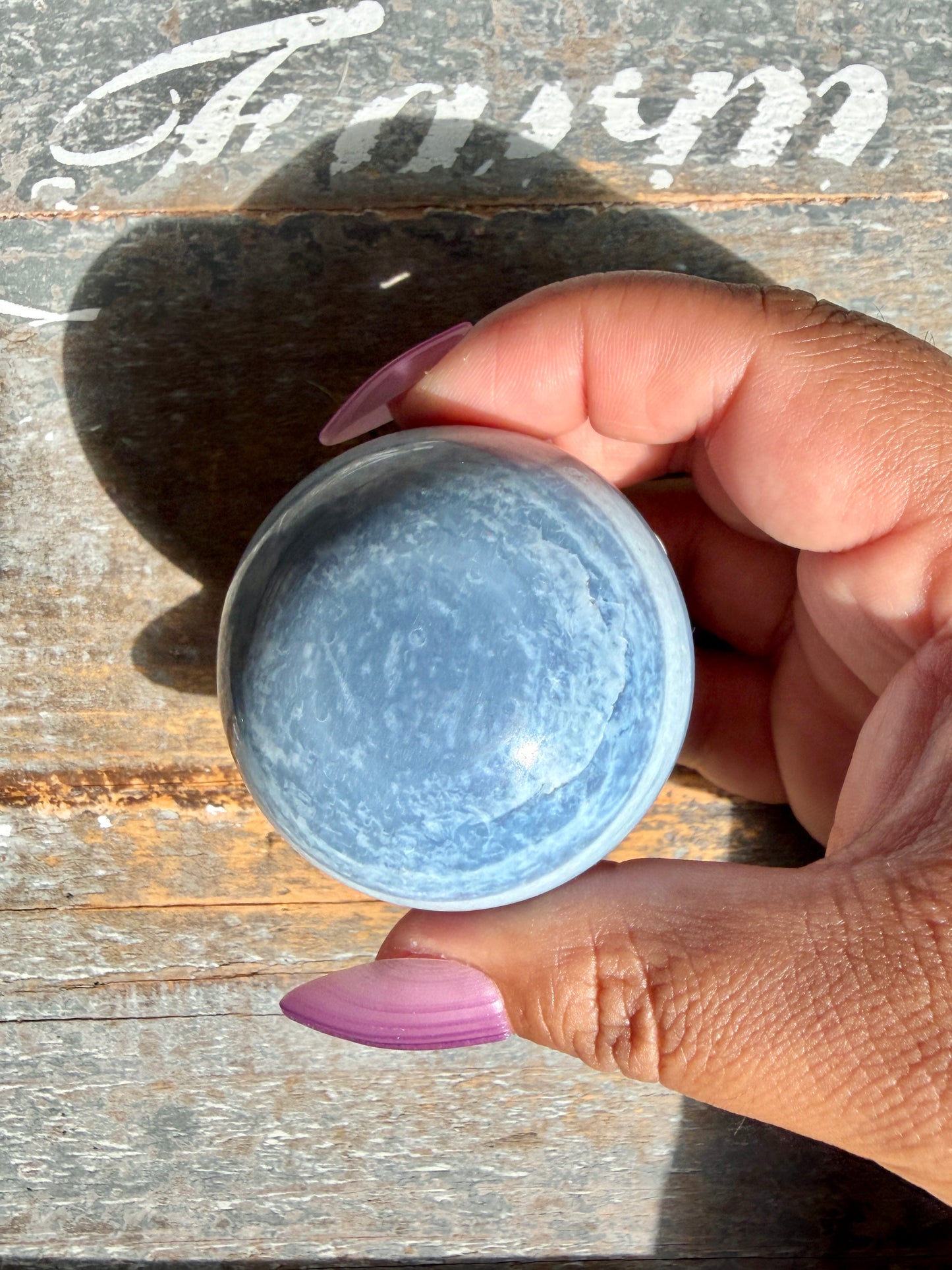 Gorgeous Blue Opal Sphere | India | Opt 58