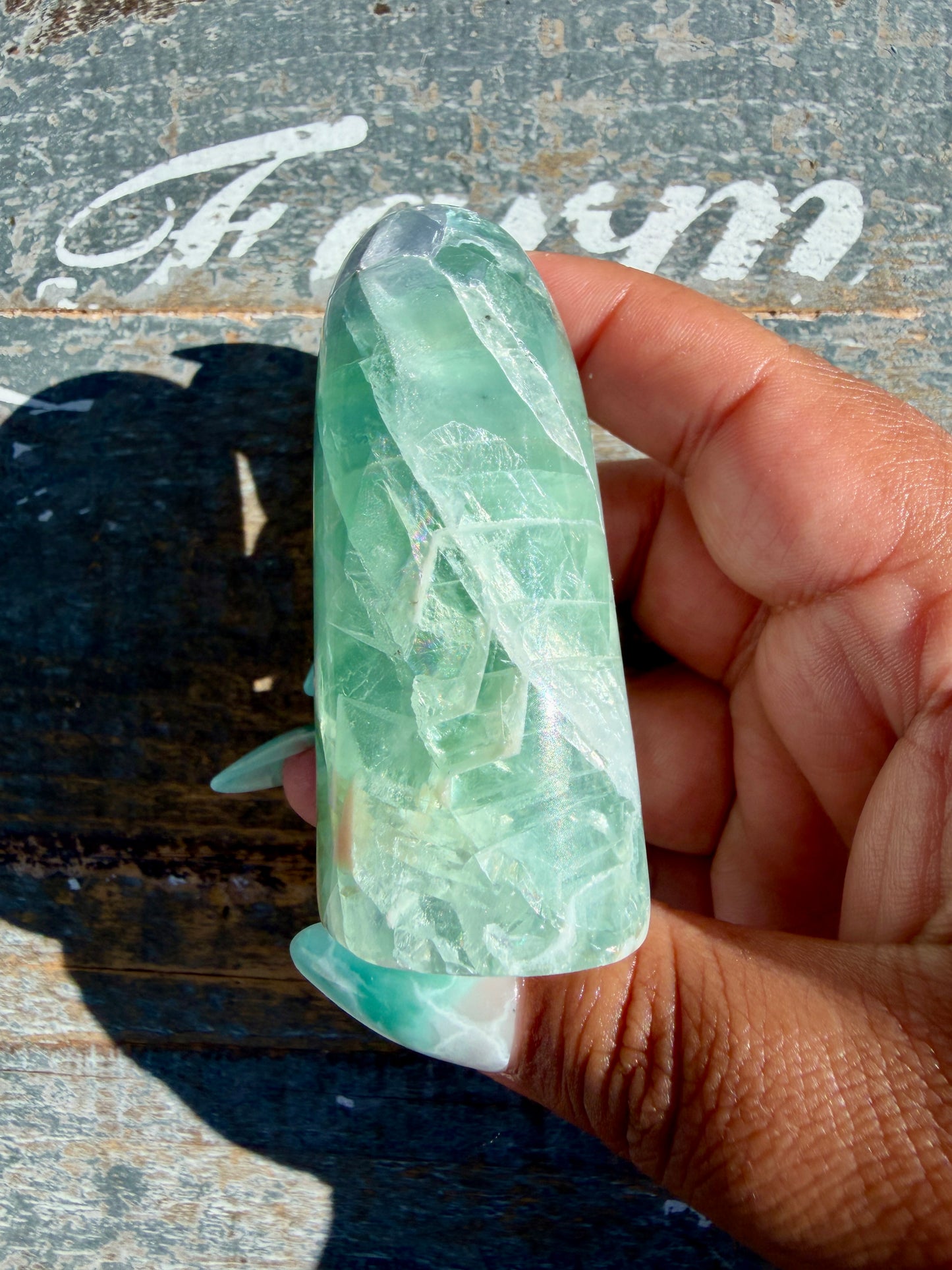 Gorgeous Durango Fluorite Freeform | Mexico | Opt 57