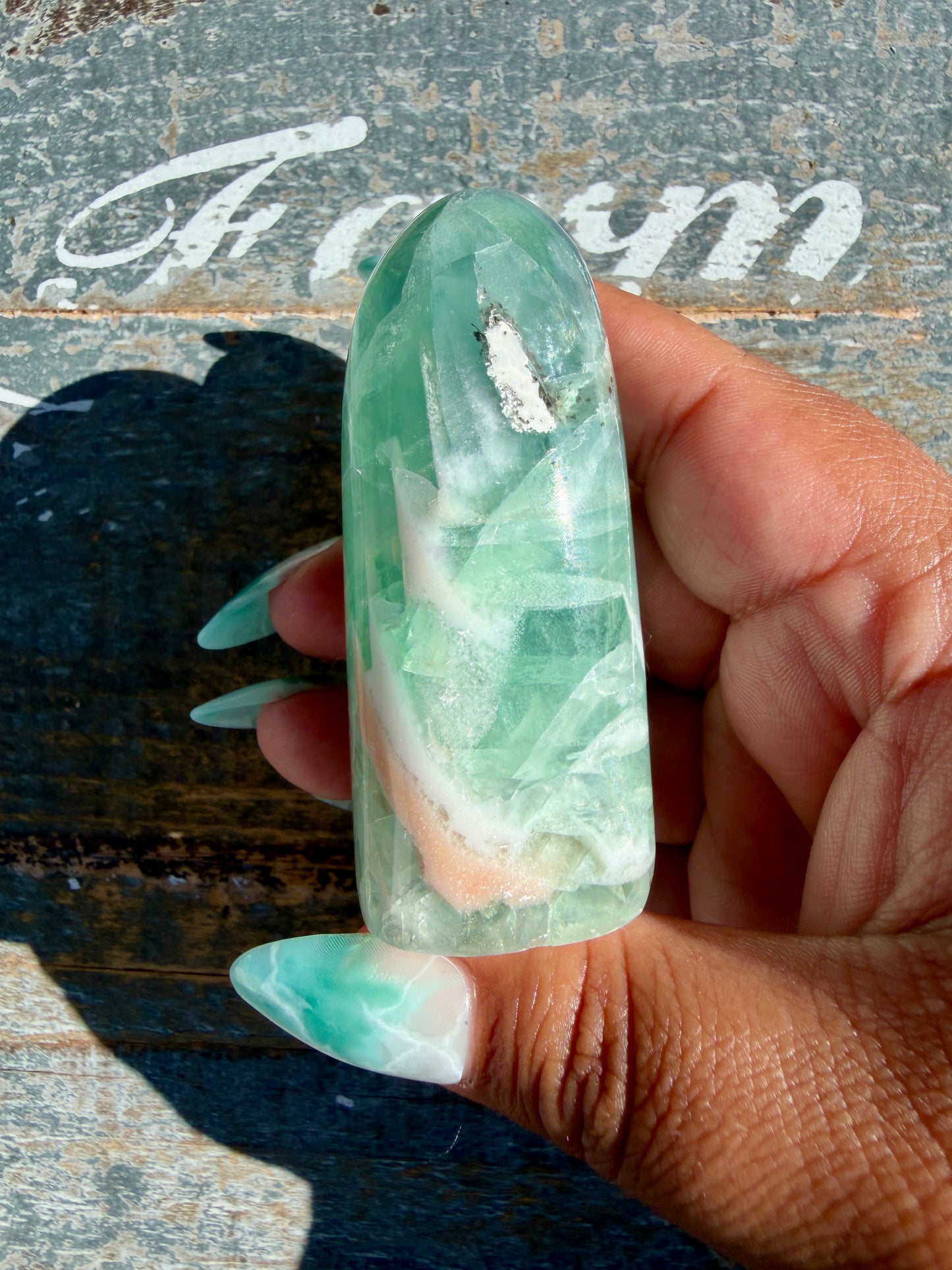 Gorgeous Durango Fluorite Freeform | Mexico | Opt 57