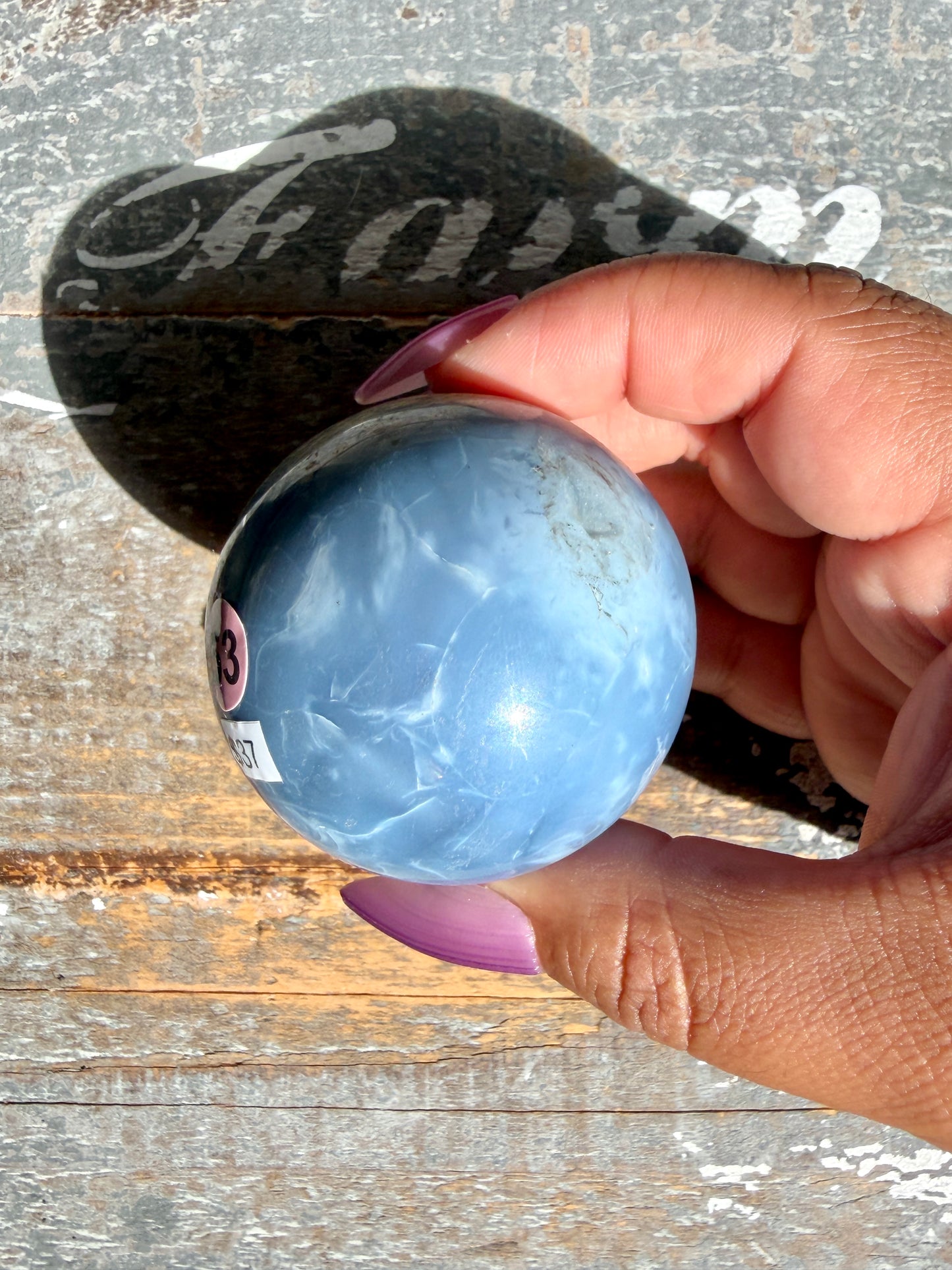 Gorgeous Blue Opal Sphere | India | Opt 53