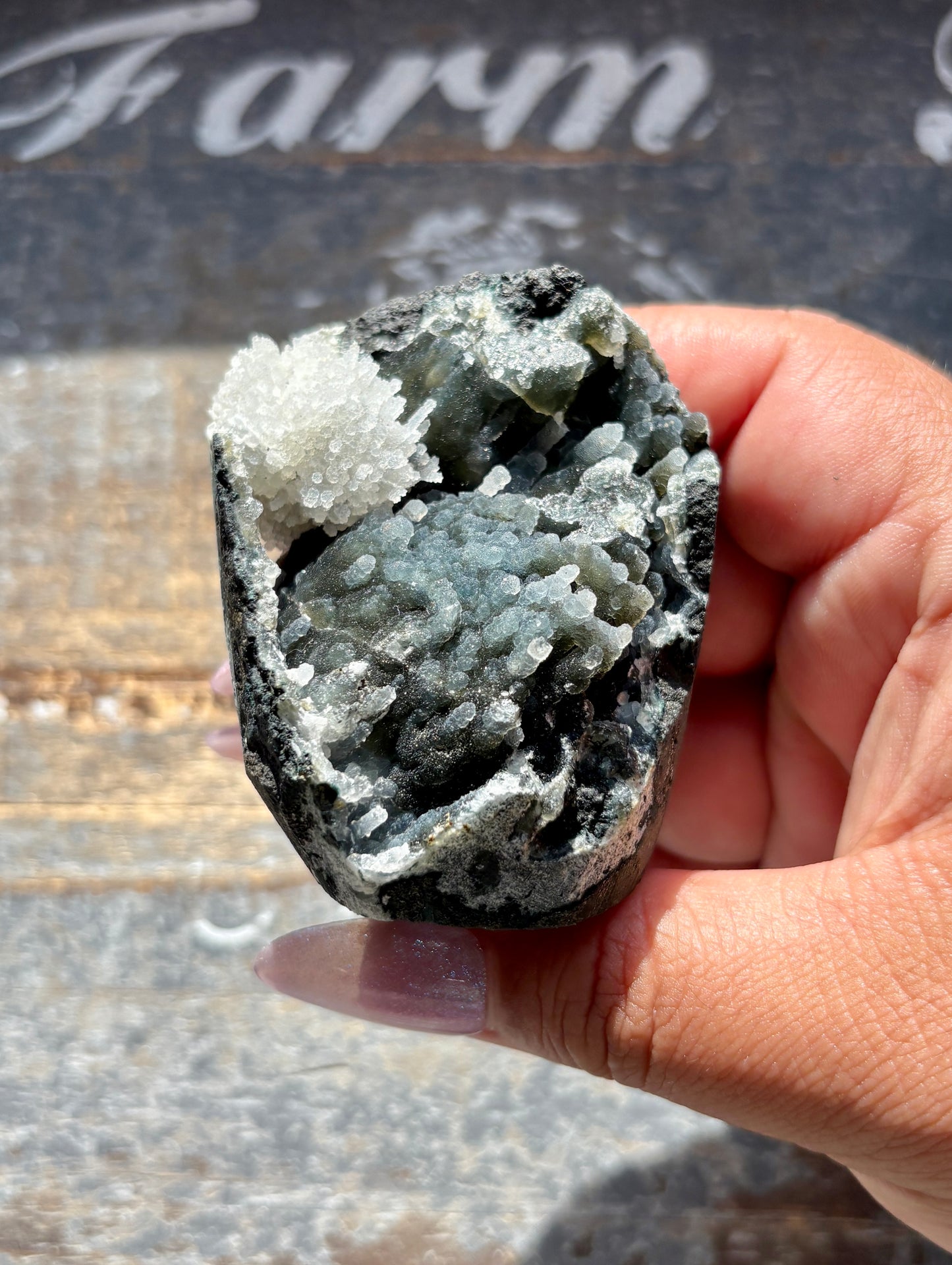 Gorgeous Black Chalcedony Specimen from Jalgaon, India