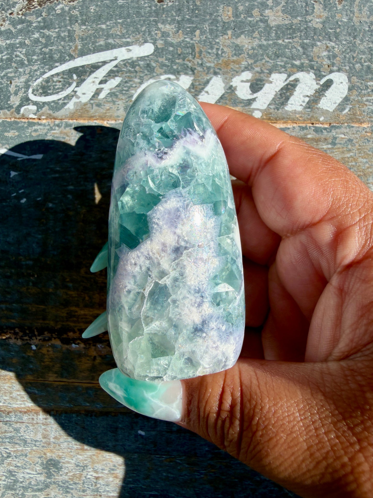 Gorgeous Durango Fluorite Freeform | Mexico | Opt 62