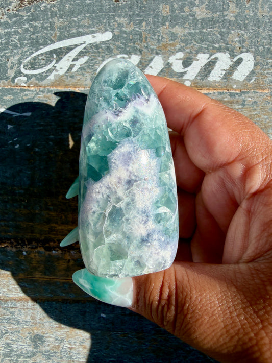 Gorgeous Durango Fluorite Freeform | Mexico | Opt 62