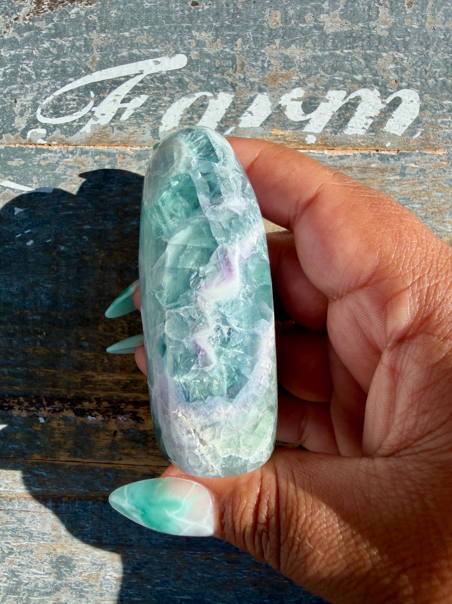 Gorgeous Durango Fluorite Freeform | Mexico | Opt 62