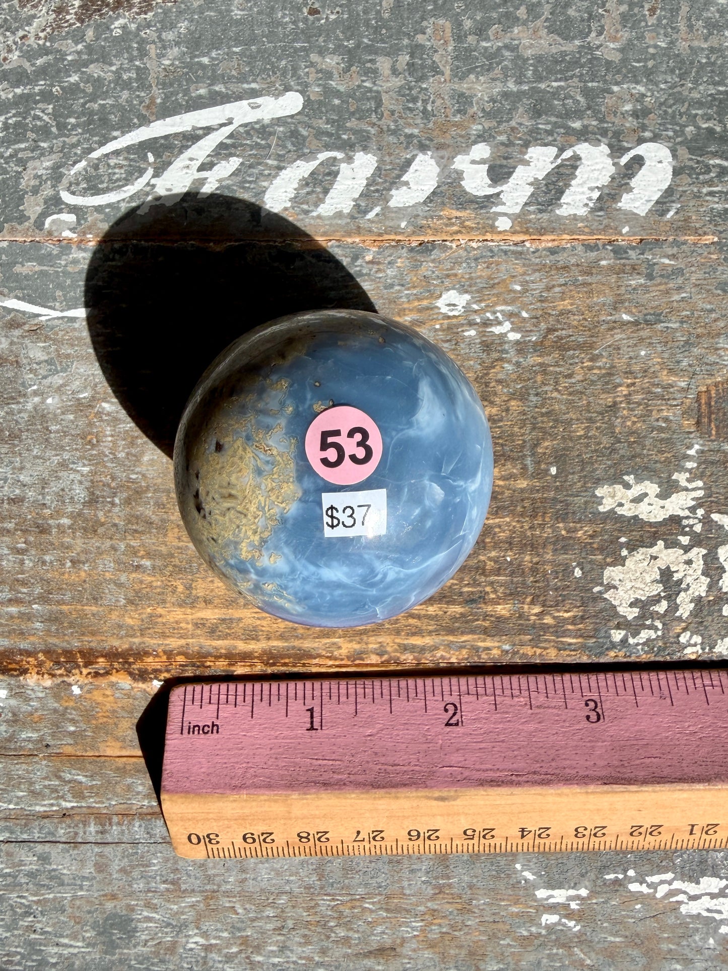 Gorgeous Blue Opal Sphere | India | Opt 53
