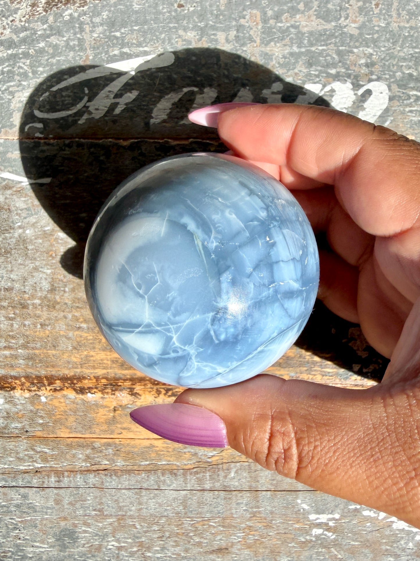 Gorgeous Blue Opal Sphere | India | Opt 44