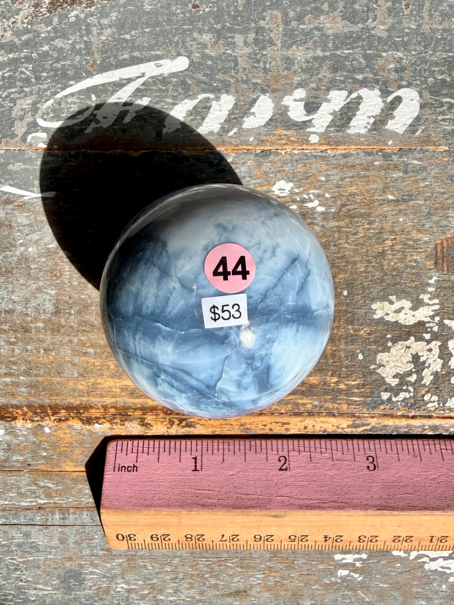 Gorgeous Blue Opal Sphere | India | Opt 44