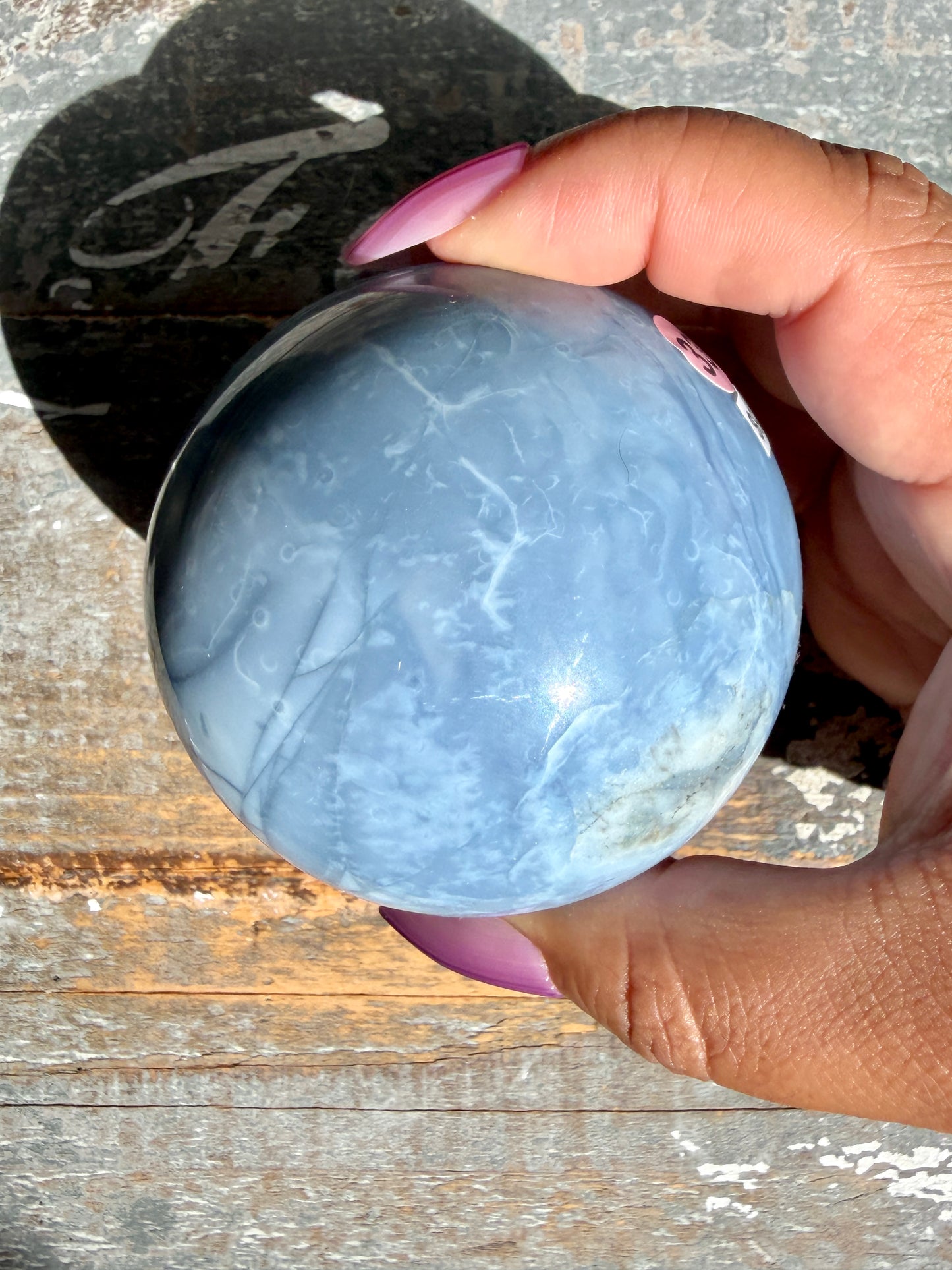 Gorgeous Blue Opal Sphere | India | Opt 33