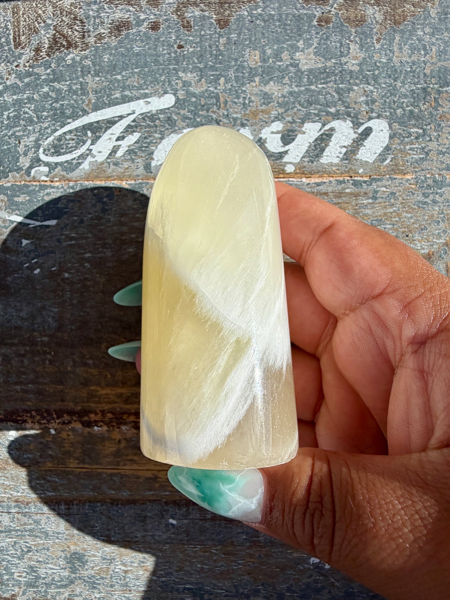 Gorgeous Honeycomb Calcite Freeform | Opt 55