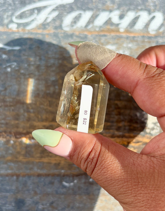 Gorgeous AAA Citrine Mini Tower from Brazil | Opt 80