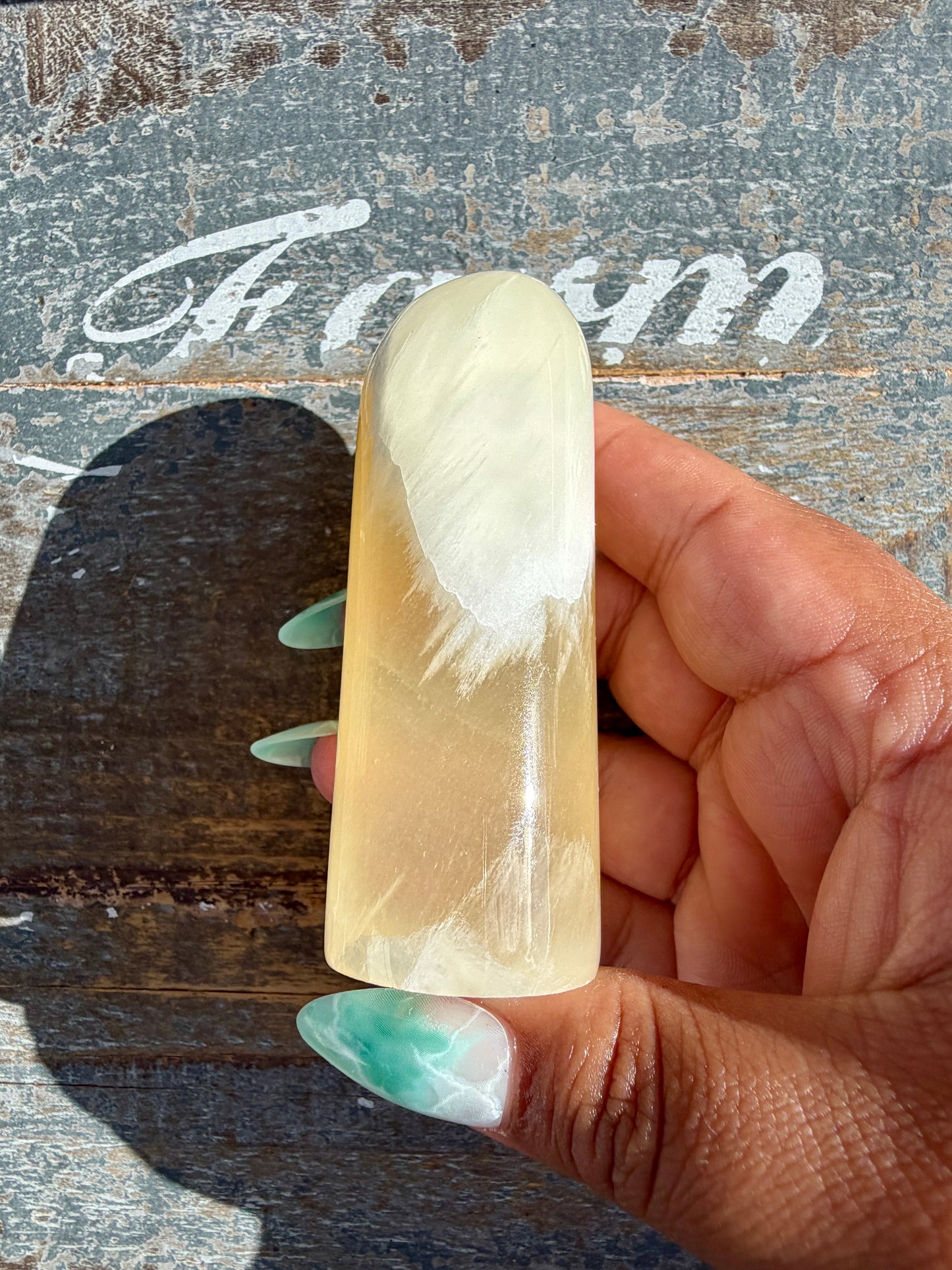Gorgeous Honeycomb Calcite Freeform | Opt 65