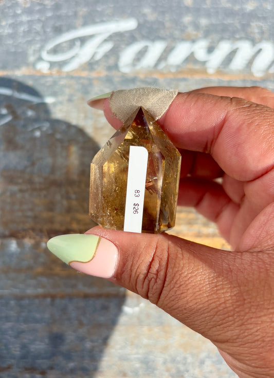Gorgeous AAA Citrine Mini Tower from Brazil | Opt 83