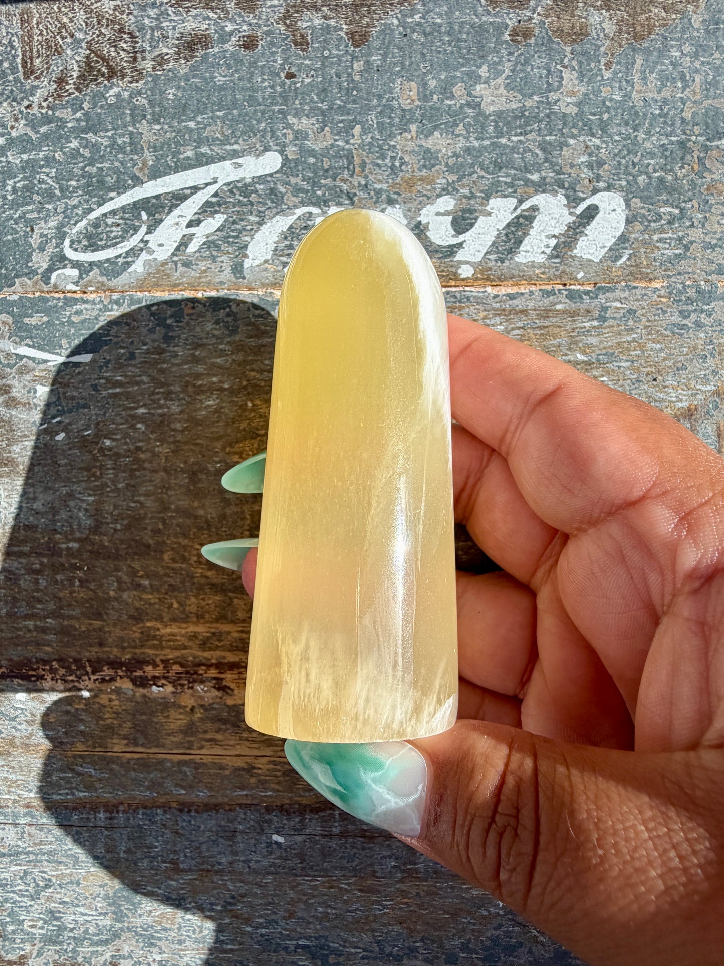 Gorgeous Honeycomb Calcite Freeform | Opt 65