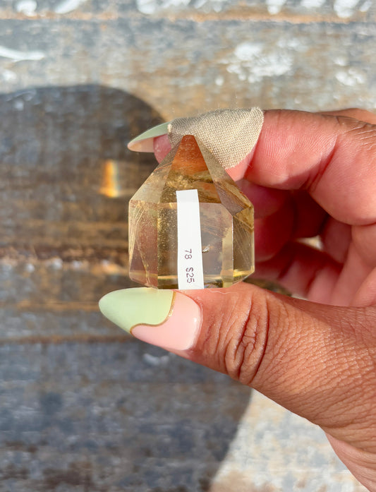 Gorgeous AAA Citrine Mini Tower from Brazil | Opt 78