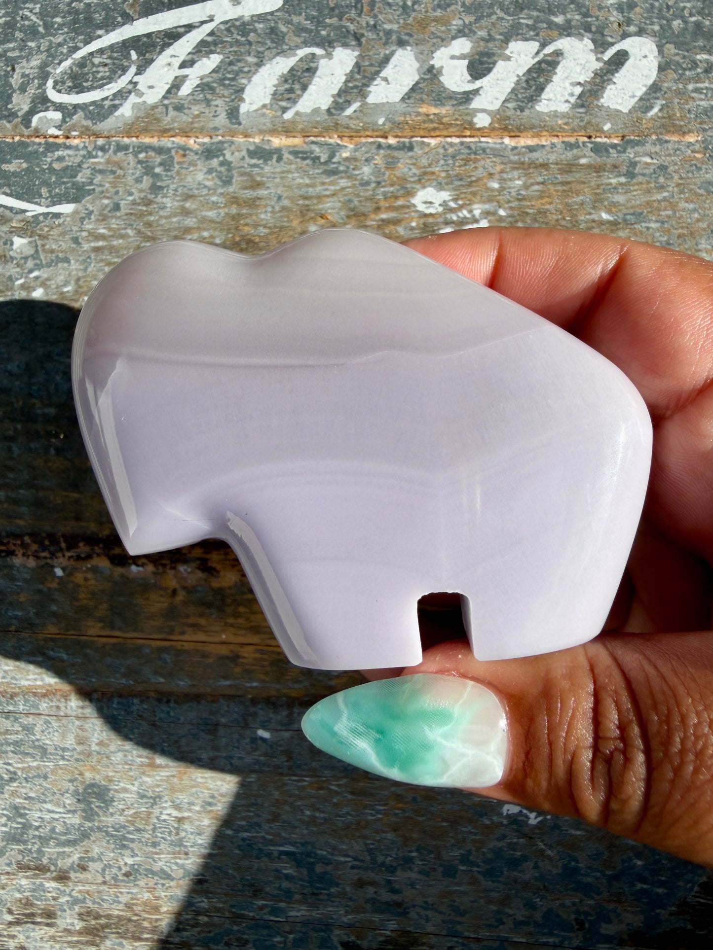 Gorgeous Lavender Fluorite Buffalo | Opt 40