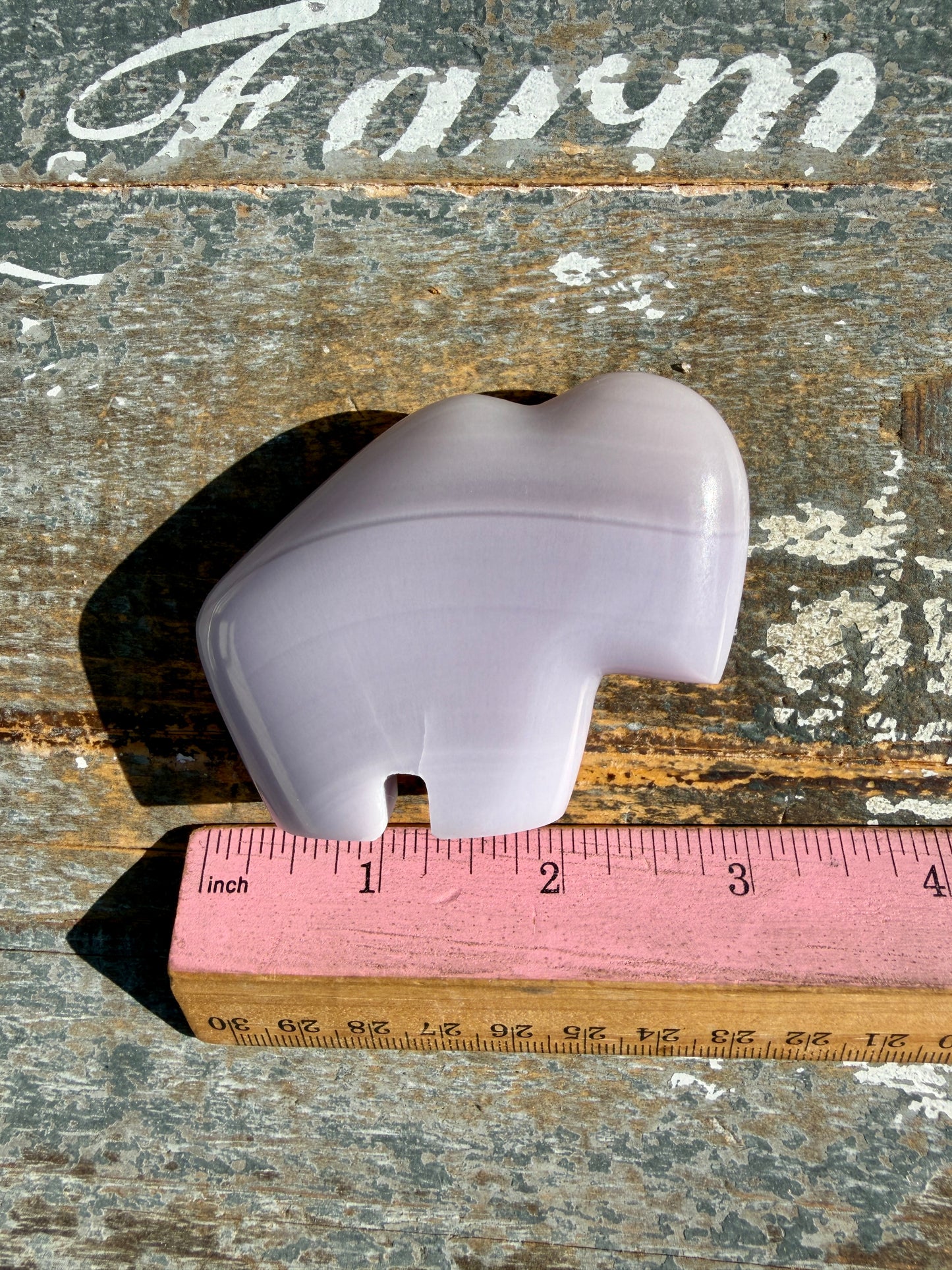 Gorgeous Lavender Fluorite Buffalo | Opt 37