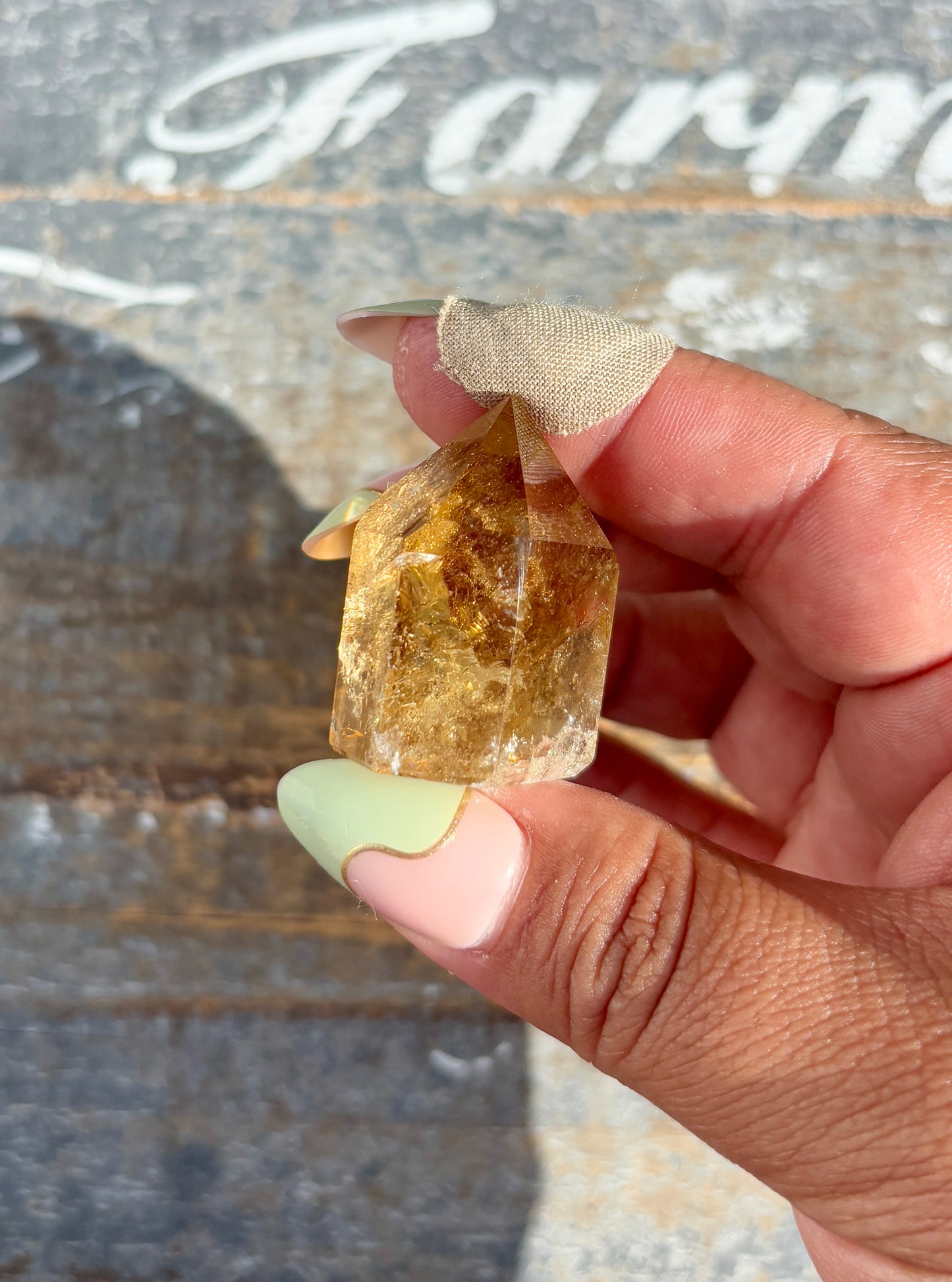 Gorgeous AAA Citrine Mini Tower from Brazil | Opt 94
