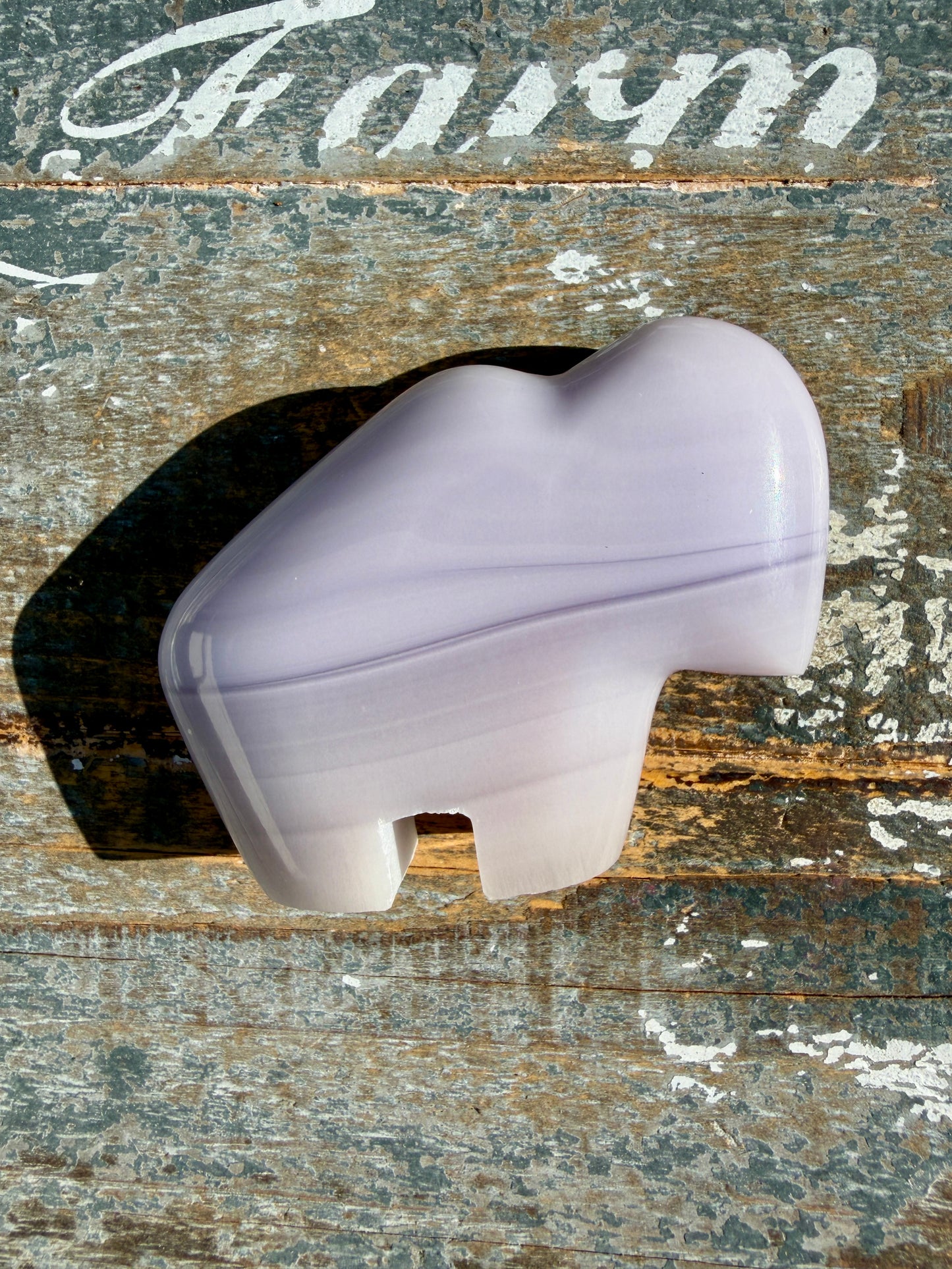 Gorgeous Lavender Fluorite Buffalo | Opt 36