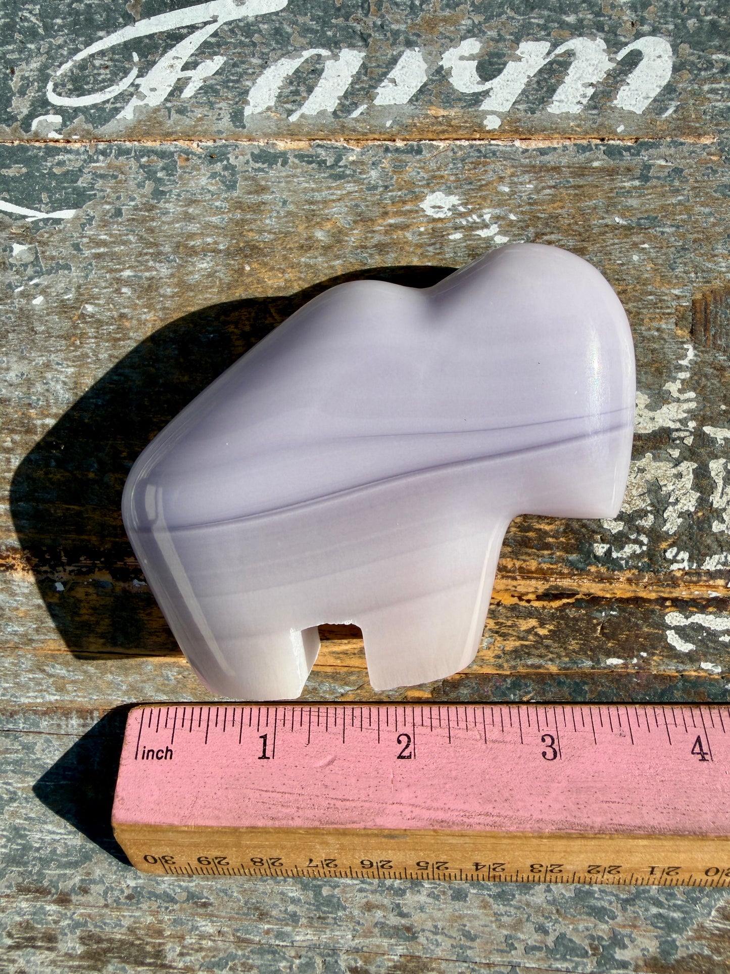Gorgeous Lavender Fluorite Buffalo | Opt 36