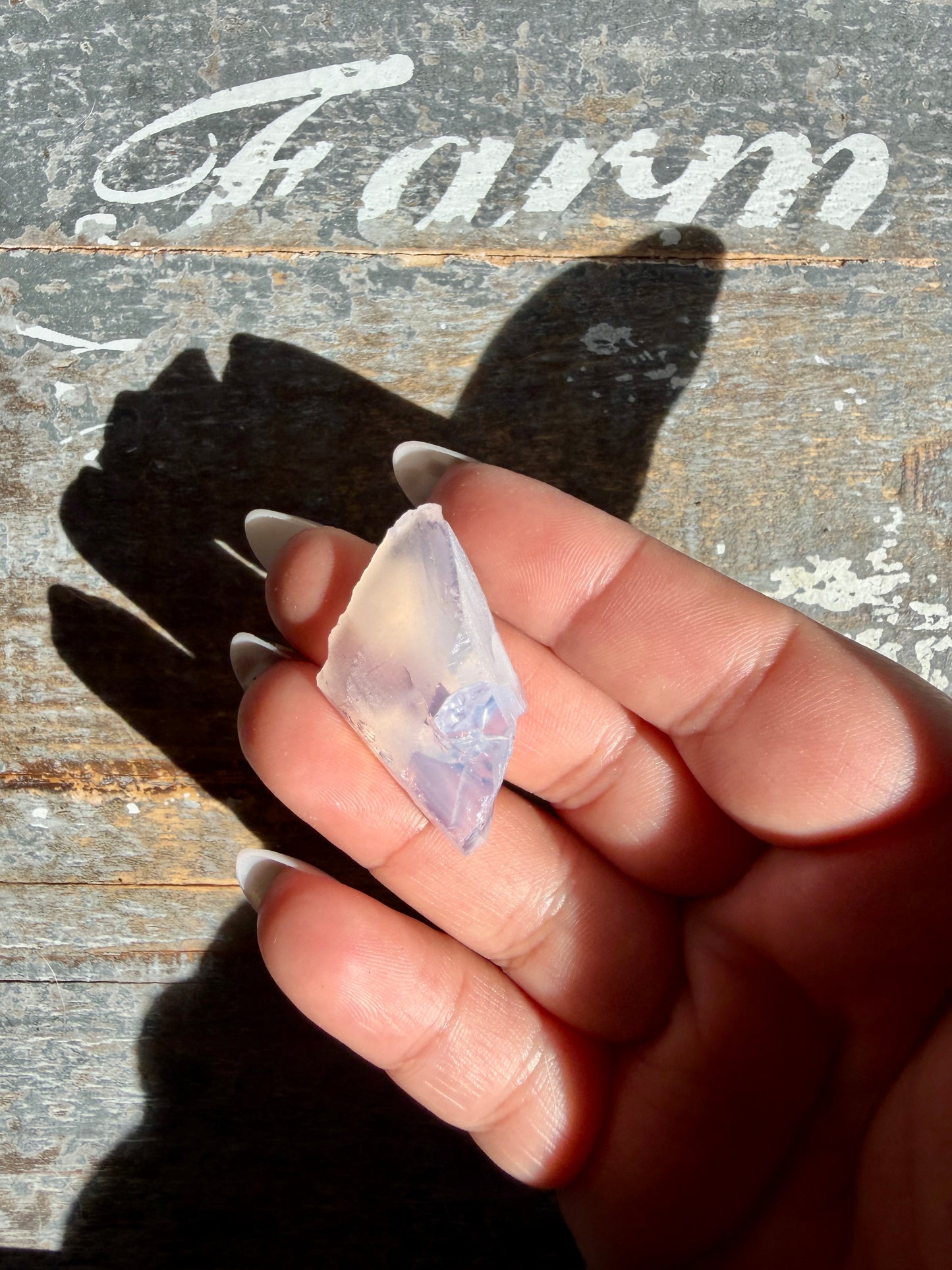 Lavender Moon Quartz | Opt L
