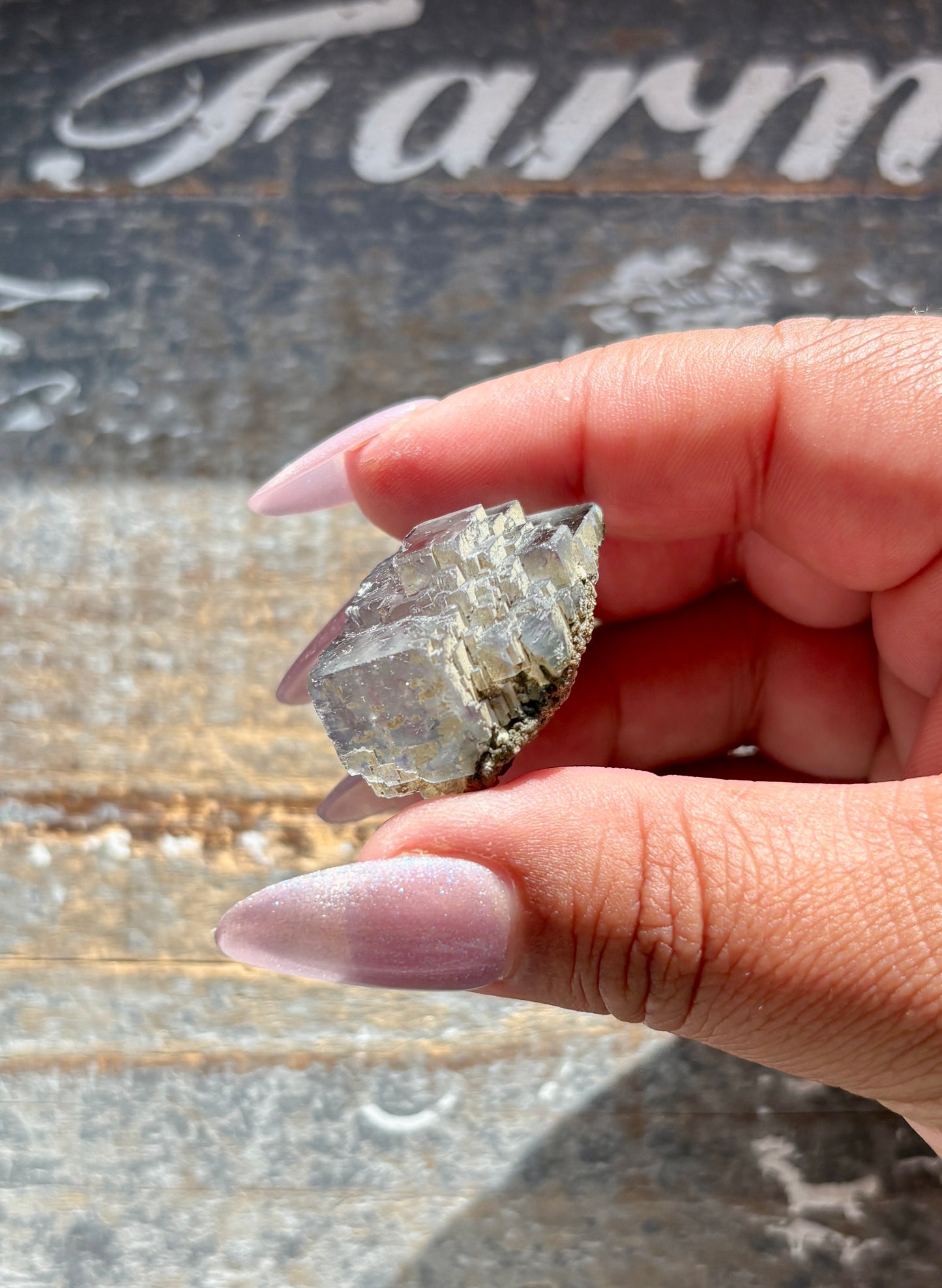 Gorgeous Cubic Purple and Blue Fluorite from China *Collectors Piece*