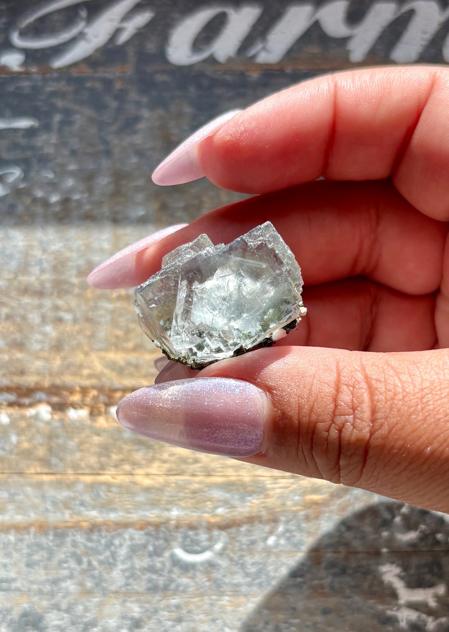 Gorgeous Cubic Purple and Blue Fluorite from China *Collectors Piece*