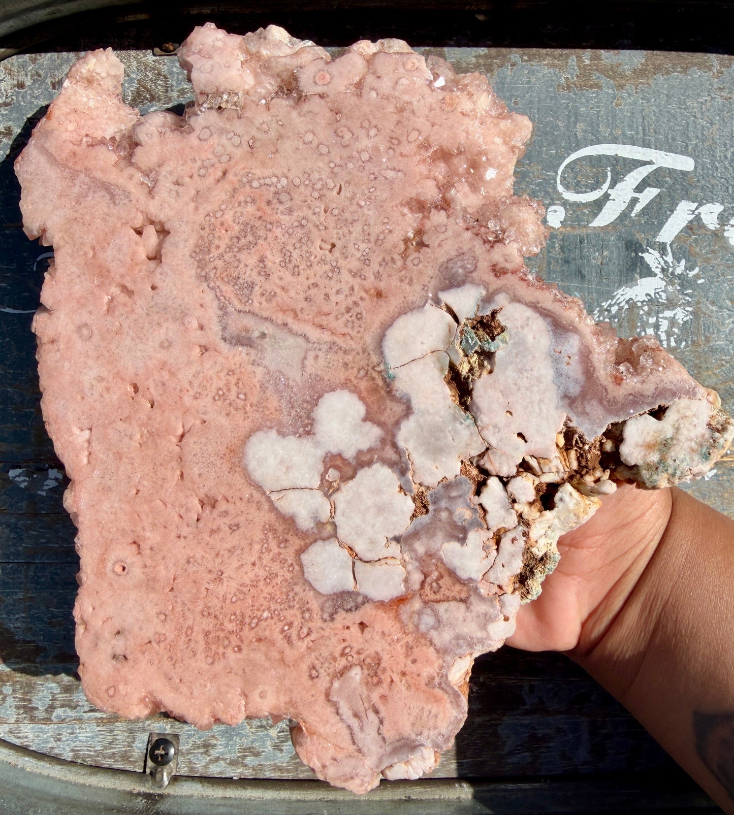 Gorgeous Pink Amethyst Slab | Brazil